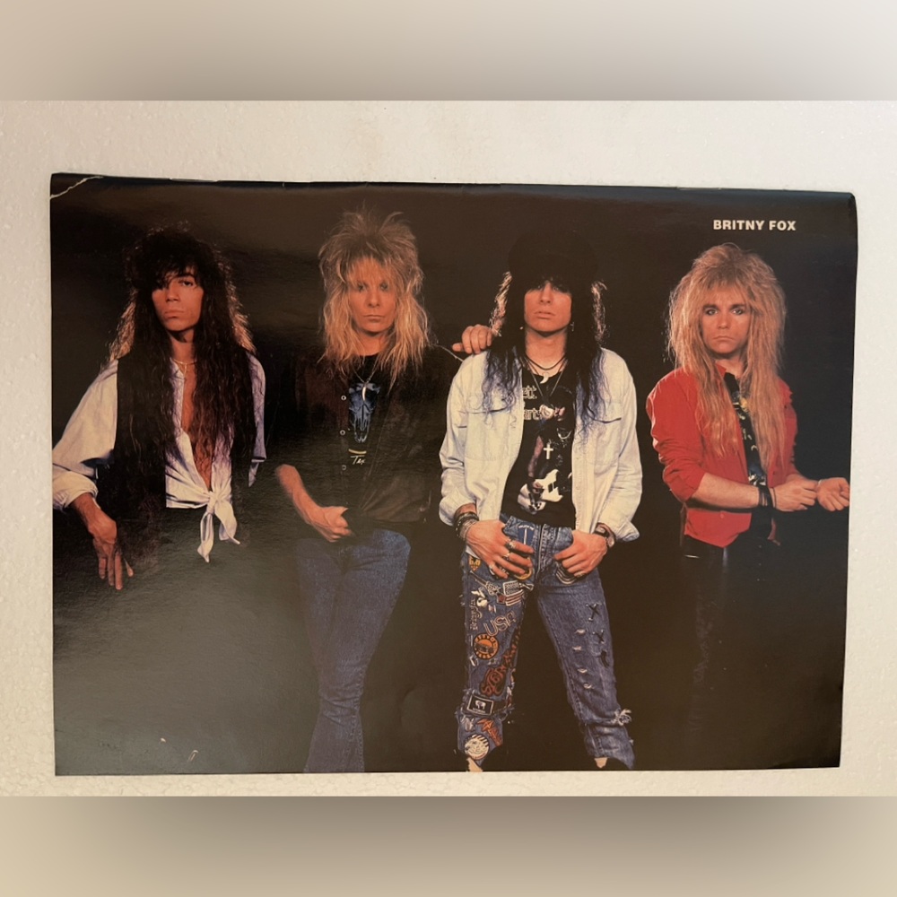 Britny Fox Band Pinup